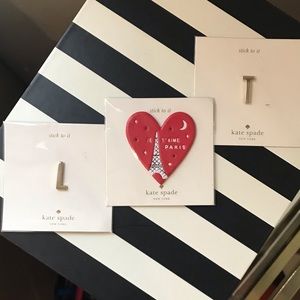 Kate Spade ♠️ Personalization Stickers